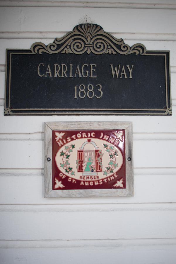סיינט אגוסטין Carriage Way Inn Bed & Breakfast Adults Only - 21 Years Old And Up מראה חיצוני תמונה