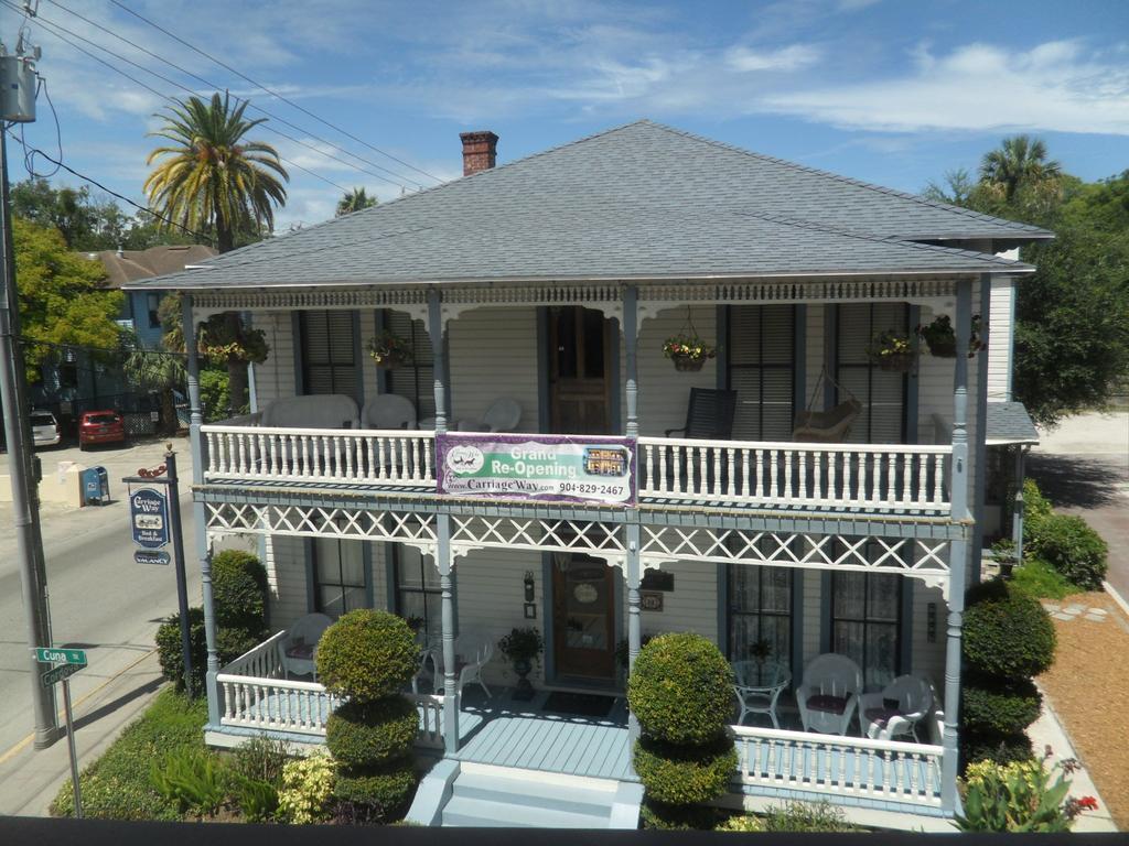 סיינט אגוסטין Carriage Way Inn Bed & Breakfast Adults Only - 21 Years Old And Up מראה חיצוני תמונה